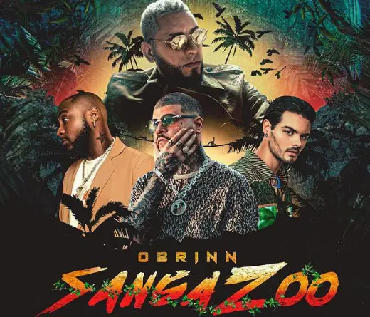 Abraham Mateo une su talento al de Farruko, DaVido y Obrinn para hacer Sanga Zoo, una cancin Afro Pop 
